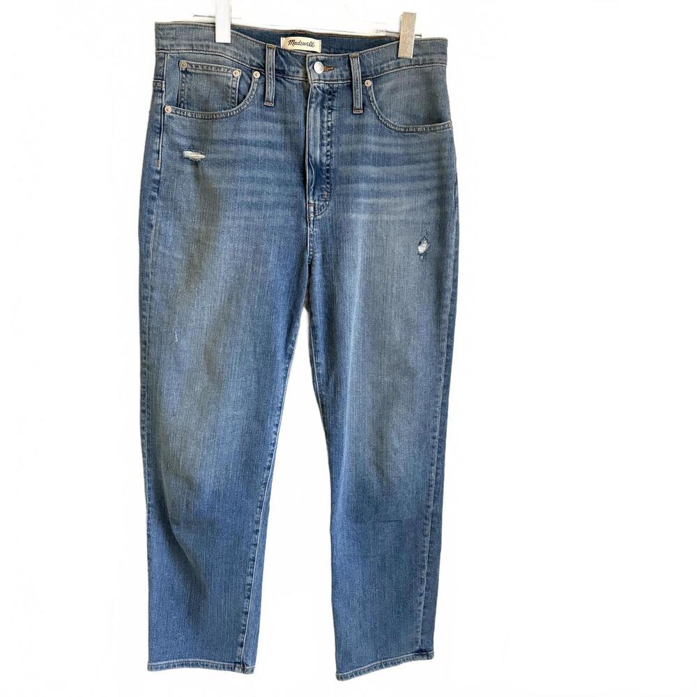Madewell | Women’s Classic Straight Jean Medium Wash High Waisted Size 30
